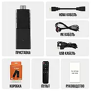 Приставка медіа-плеєр на Android 14 для TV з 2ГБ оперативної та 16ГБ вбудованої пам'яті TV Stick 4K, фото 9