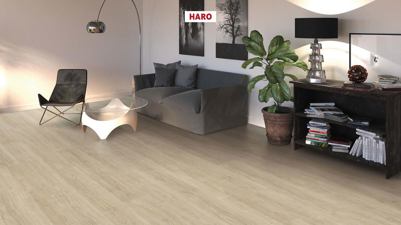 Ламінат Haro Дуб Элегант Кремовий, Tritty 100, 32 клас, 8 мм - 541474