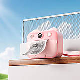 Фото-відеокамера дитяча HOCO DV204 з функцією миттєвого друку, рожева, фото 8