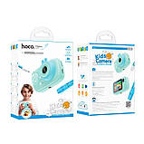 Фото-відеокамера дитяча цифрова HOCO DV205, синя, фото 6