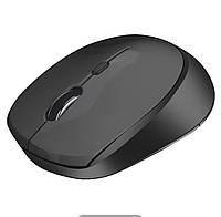 Бездротова комп'ютерна миша 2.4 ГГц для ноутбука комп'ютера планшета чорна