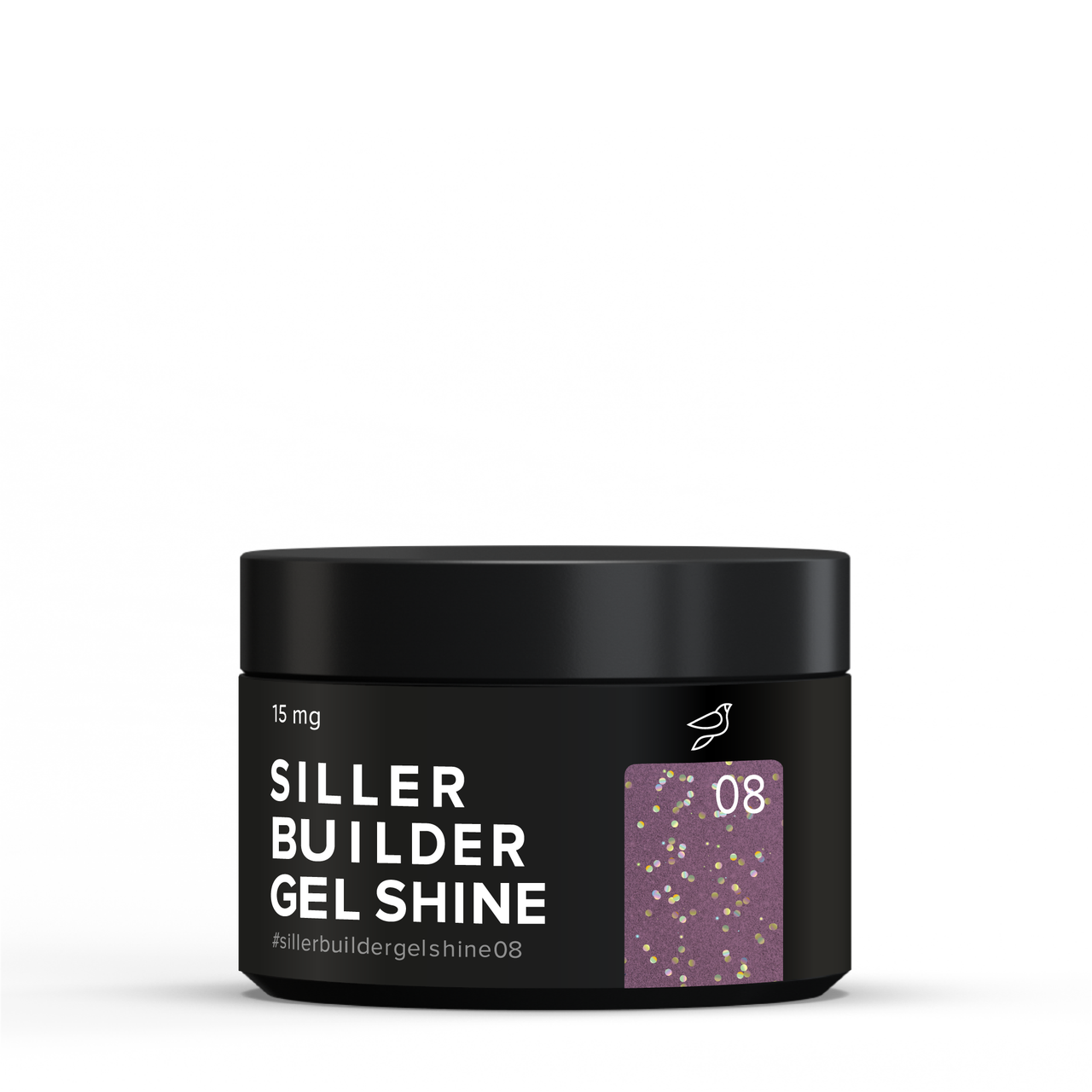 Гель для нігтів Siller Gel SHINE №08, 15 мл