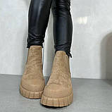 Демі черевики в бежевому кольорі преміум якість, фото 5