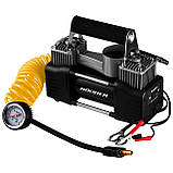 Автомобільний компресор від прикурювача Könner 90 FT 90л/хв (авто компресор, насос), фото 5