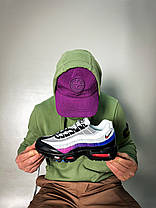 Чоловічі Кросівки Nike Air Max 95 Toronto White Grey Blue / Найк Аїр Макс 95 Торонто Білі з Сірим та Синім, фото 4