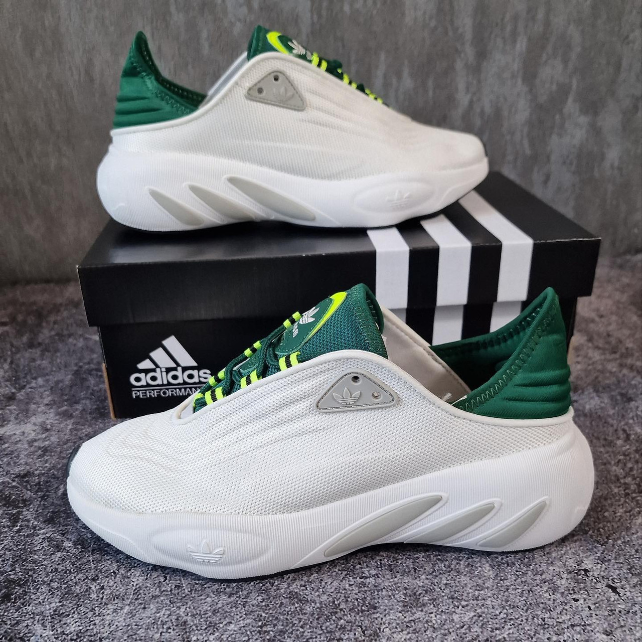 Кросівки чоловічі демісезонні Adidas adifom білі сітка