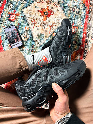 Чоловічі Кросівки Nike Air Max TN Plus Drift Triple Black / Найк Аїр Макс ТН Плюс Дріфт Трипл Чорні, фото 1
