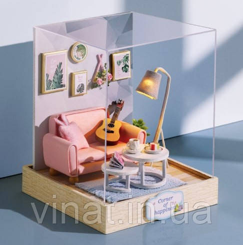Румбокс Конструктор 3D Час для чаювання DIY Afternoon Tea Time QT-025