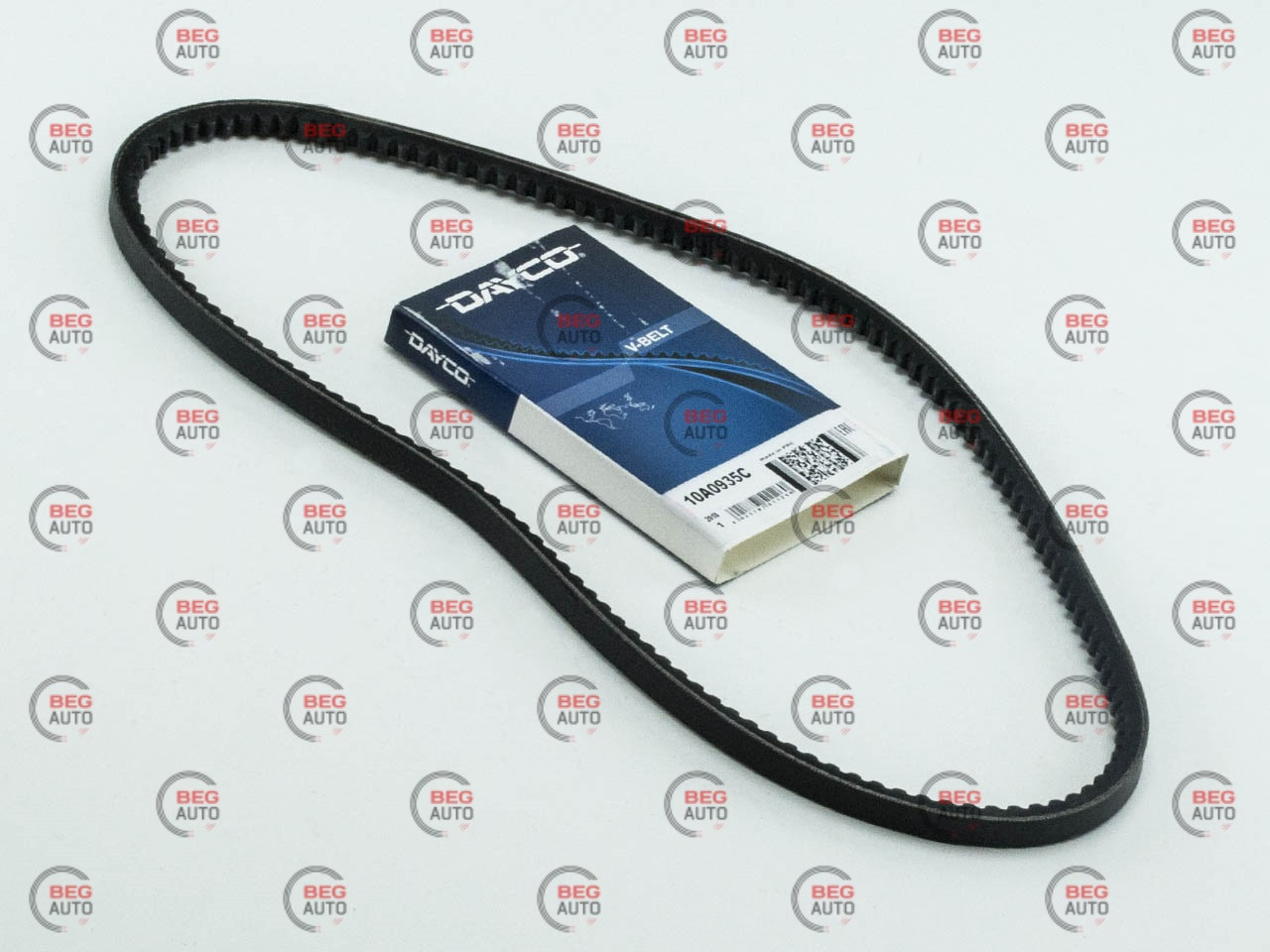 Ремінь генератора ВАЗ 2101,2102,2103,2106 (935) зубч (DAYCO) (10A0935C), фото 1