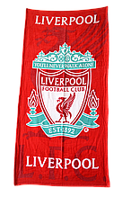Пляжний рушник ФК "Ліверпуль" з логотипом улюбленого футбольного клубу