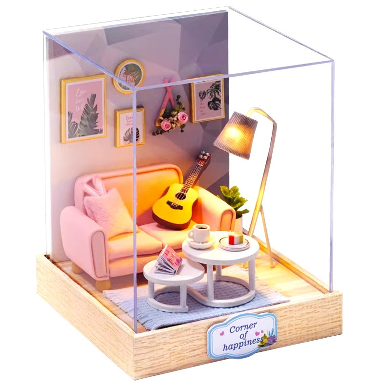 Румбокс Конструктор 3D Час для чаювання DIY Afternoon Tea Time QT-025