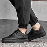 Кеди чоловічі демісезонні чорні, фото 2
