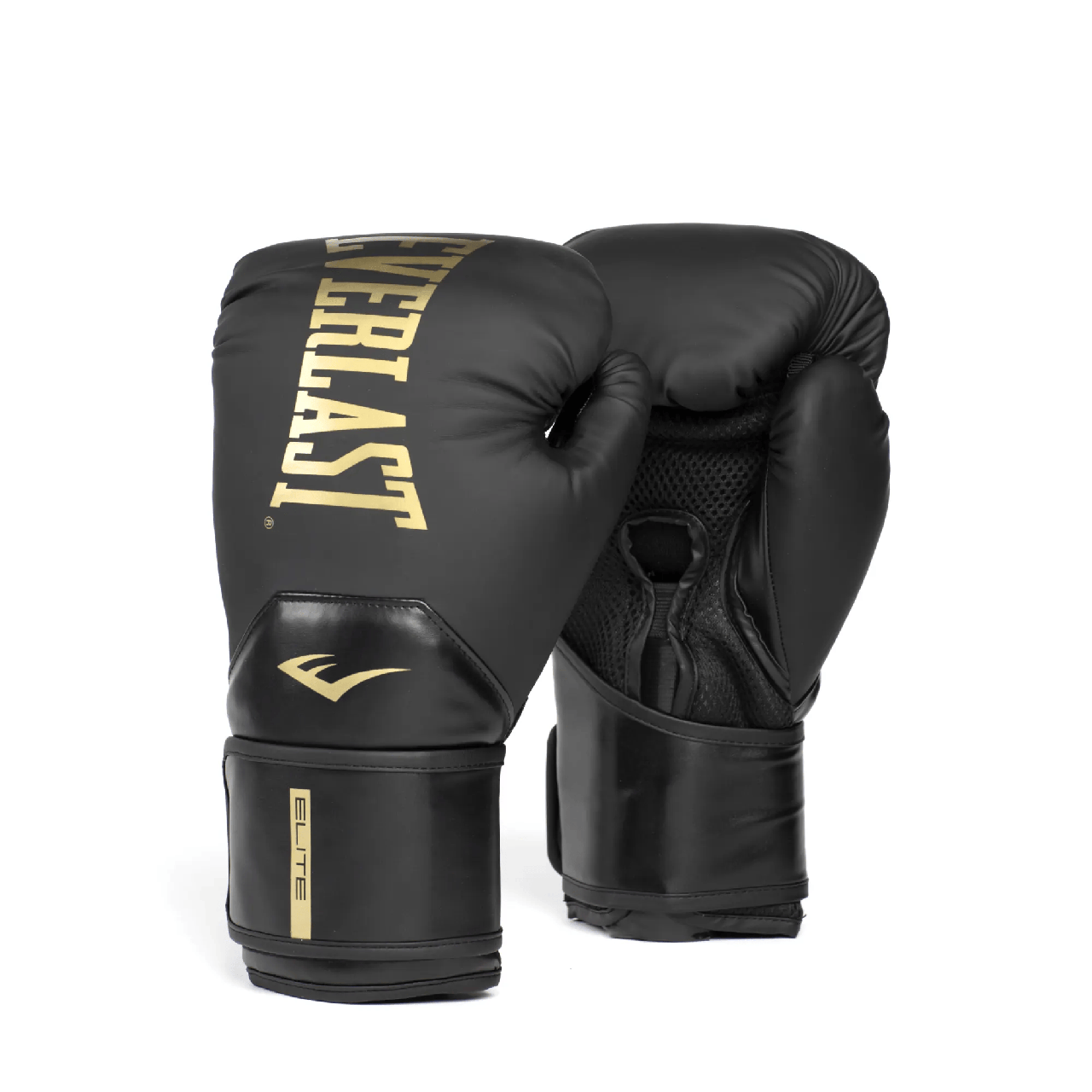 Боксерські рукавиці Everlast Elite 2 Boxing Gloves (P00003270) Black/Gold 10, фото 1