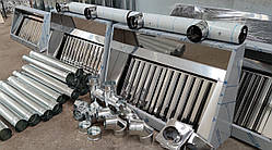 Парасолька витяжна пристінна з жироловителями 800х1000