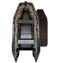 Надувний човен ПВХ Avalon АТ 290 камуфляж + слань книга. Купити надувний човен Авалон від заводу під мотор
