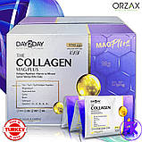Натуральна добавка Orzax Day2Day The Collagen MAG Plus 30 пакетиків + Шейкер, фото 3