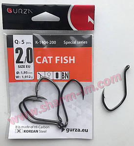 Гачки на Сома Gurza Cat Fish K-1404-100 BN No2/0 Professional Hooks