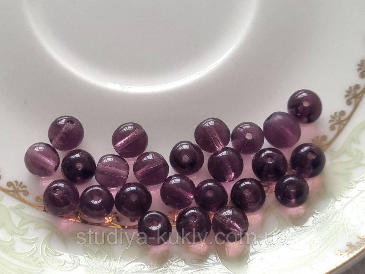 Кришталеві намистини. Чеське скло. 5,8 мм. №86, фото 1