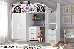 Дитяча кімната ліжко-машинка, безкоштовна доставка