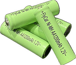 Акумуляторна Ni-Mh батарейка AA 1200mAh FlyCat 1.2 V для ліхтарів, павербанків