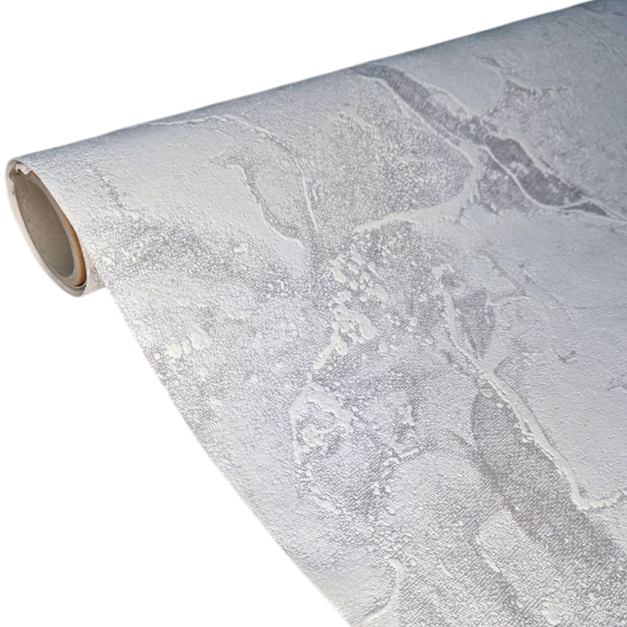 Шпалери вінілові 10.05 × 1.06 м Слов'янські шпалери 3752-06, сірі для спальні, вітальні, коридору, офісу, кафе, фото 1