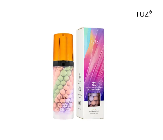 База під макіяж триколірна вирівнювальна Tuz Make Up Base 40 ml