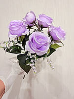 Троянда декоративна з добавками (32 см), фото 4