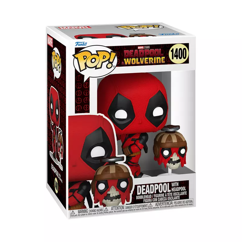 Фігурка Funko Pop Фанко Поп Марвел Дедпул Marvel Deadpool 10 см FP M D 1400, фото 1