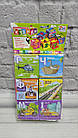 М'які кубики 4FUN Game Club 6 штук, водонепроникна тканина, літери, цифри, арифметичні знаки (30952)