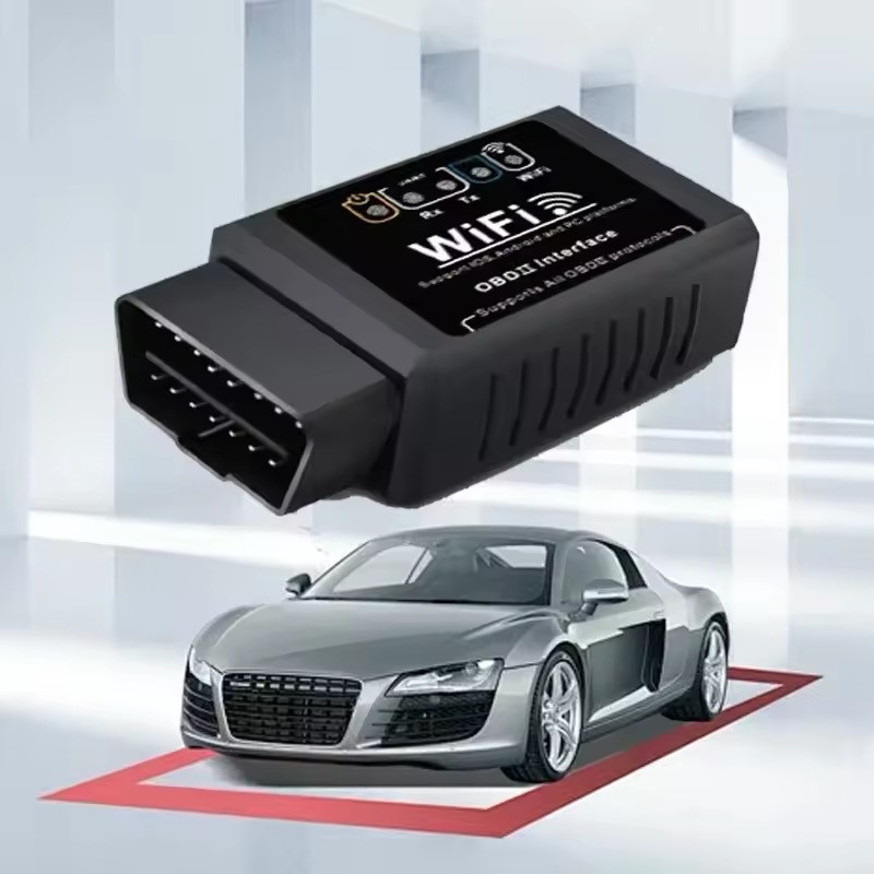 Діагностичні авто сканер ELM 327 OBD2 1,5V адаптер версія Wi-Fi для iPhone iOS