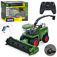 Комбайн 6605 радіокер. 2.4G, 1:24, акум., USB, гумові колеса, пара, муз., світло, кор., 28-14-23см.