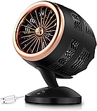 Кухонна настільна міні-витяжка Turbo Fan USB з 2 змінними фільтрами., фото 2