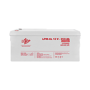 Акумулятор гелевий LPM-GL 12V - 250 Ah