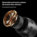 Кухонна настільна міні-витяжка Turbo Fan USB з 2 змінними фільтрами., фото 9