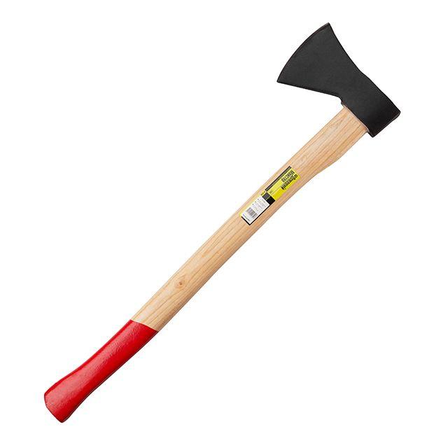 Сокира 1200 г.з дерев'яною рукояткою INTERTOOL HT-0269, фото 1