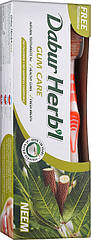 Зубна паста «Нім» Dabur Herbl Neem Natural Toothpaste + зубна щітка