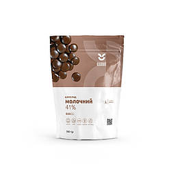 Шоколад молочний ALUNGA 41% COOKIT, 0,5 кг