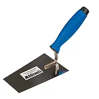 Кельма нержав. трапец., гумова ручка, 180 мм