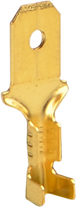 Конектори розрізні без ізоляції (тато) DJ611 — 6,3 (по-штучно), фото 1