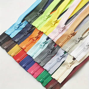 Застібки-блискавки (трактор тип-5) роз'ємні, різні кольори