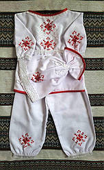 Костюм для хрестин дівчинки "Квіточка"