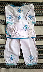 Хрестильний набір для хлопчика "Богатир"