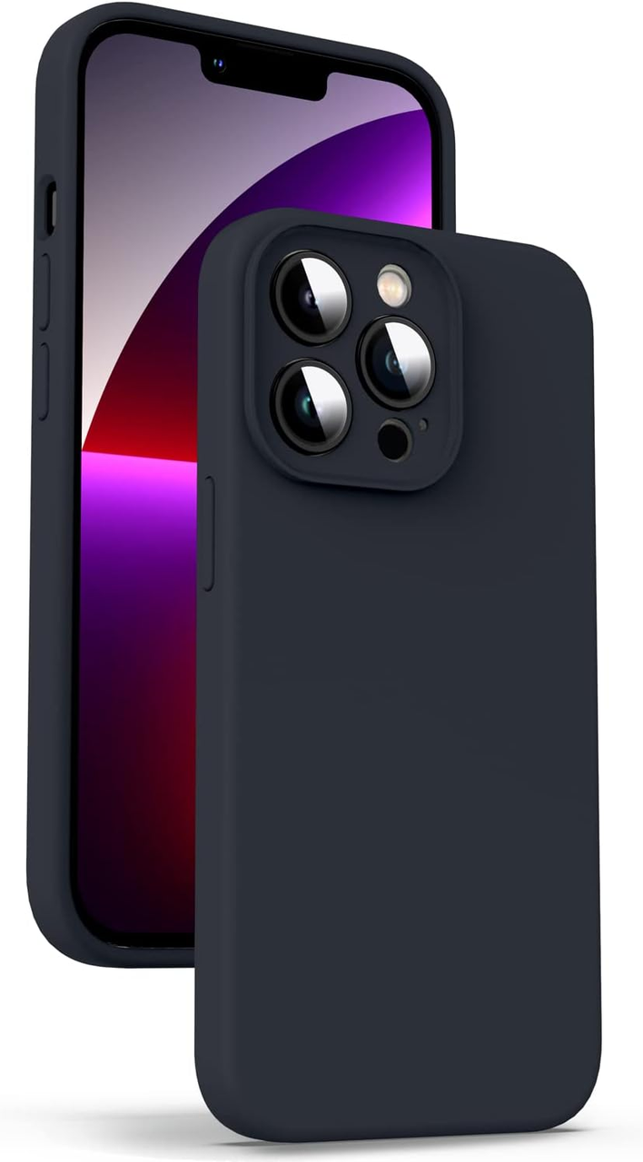 Чохол Supdeal Liquid Silicone для iPhone 13 Pro Max, захист камери, анти відбитки пальців, бездротова зарядка