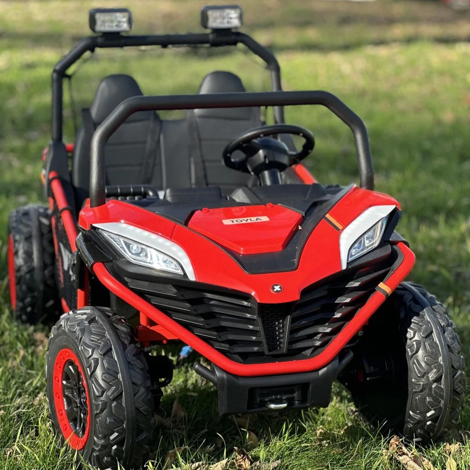 Дитячий квадроцикл Мотовездехід FORCE 1000 Sport EPS 300W (червоний колір), фото 1