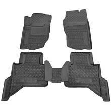 Килимки в салон гумові для Mitsubishi L 200 Triton 2024+