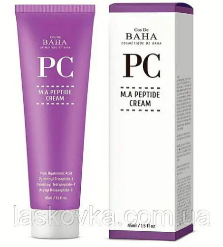 Пептидний крем для обличчя від зморшок Cos De BAHA PC Peptide Cream, 45ml, фото 1
