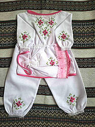 Набір для хрещення немовляти "Квіточка"