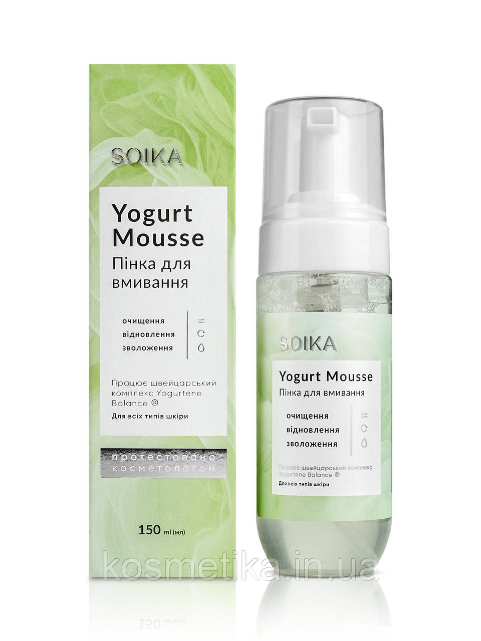 Пінка з пребіотичним комплексом Yogurtene Balance Soika, 150 мл