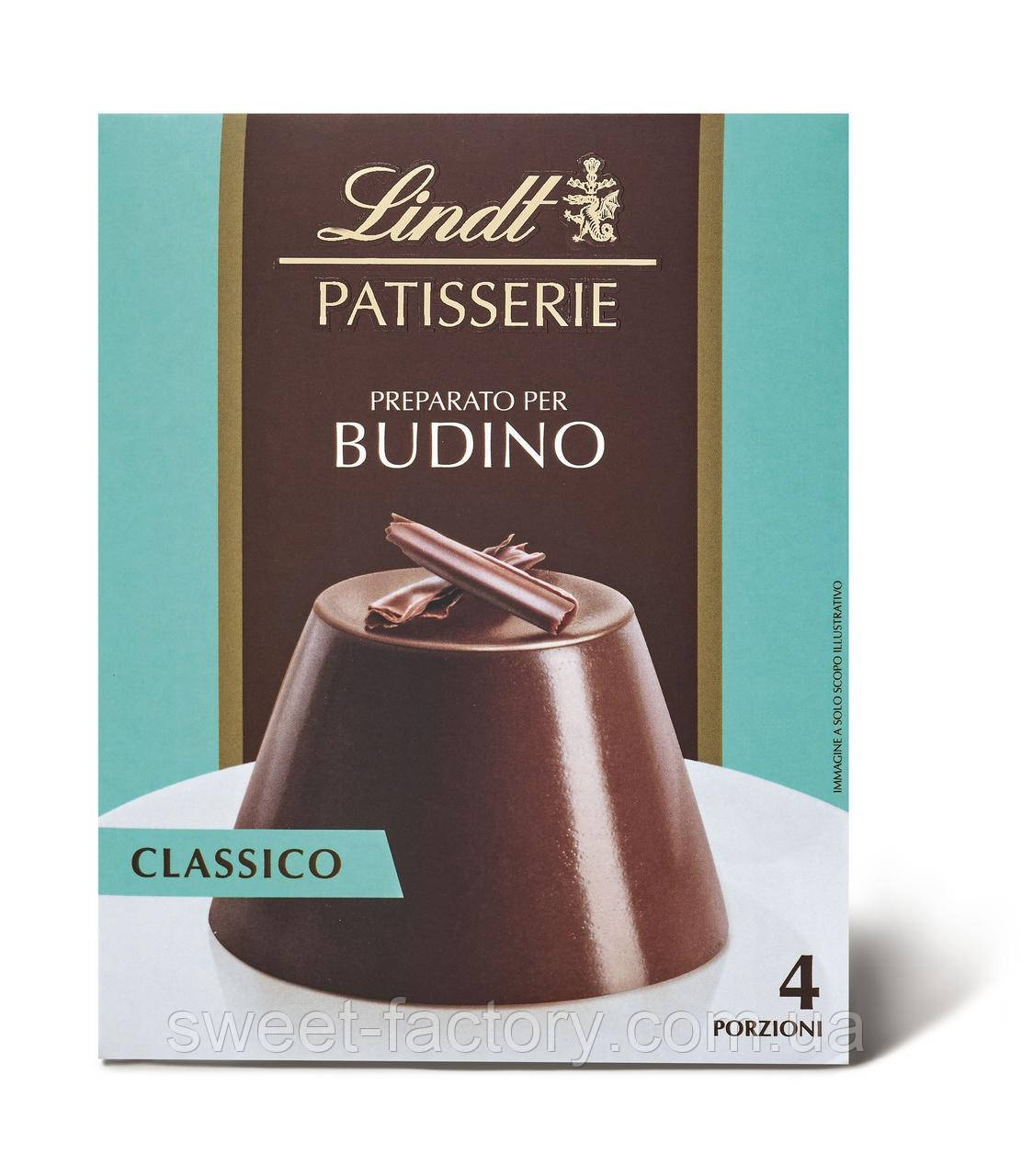 Суміш для пудингу Lindt Patisserie Budino Classico 95g, фото 1