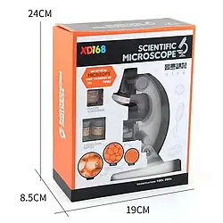 Микроскоп Детский с зумом, Лаборатория по биологии 156